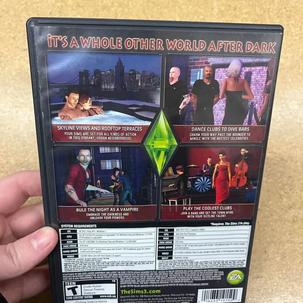 The Sims 3 Late Night Expansion Pack Video Game